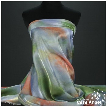 GASA ESTAMPADA DEGRADÉ ACUARELA PASTEL SERIE PATTI 150cm