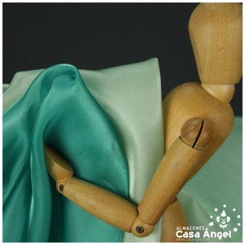 GASA DEGRADÉ VERDE Y AGUAMARINA SERIE KASUMI 150cm