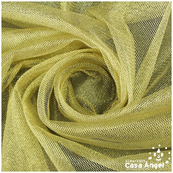 MALLA DE RED LAMÉ ORO 150cm