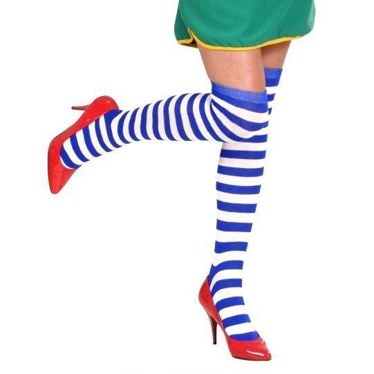 Calcetines altos hasta rayas para mujer Calcetines deportivos atléticos  extra Largo jinwen Calcetín largo del deporte de las mujeres