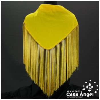 MANTONCILLO DE PICO COLOR AMARILLO LISO ADULTO