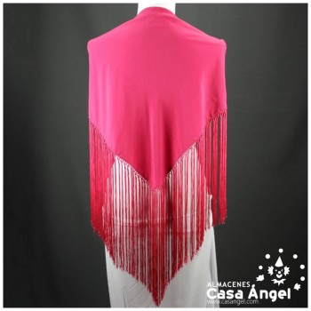 MANTONCILLO DE PICO COLOR FUCSIA LISO ADULTO