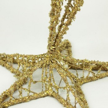 ÁRBOL DECORATIVO DE ESTRELLAS CRISTALIZADAS 81cm