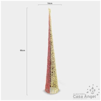 TORRE GALÁCTICA CRISTALIZADA NAVIDAD 90cm
