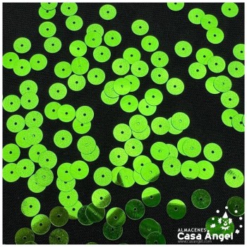 LENTEJUELAS REDONDAS METALIZADAS 8mm BOLSA 50gr