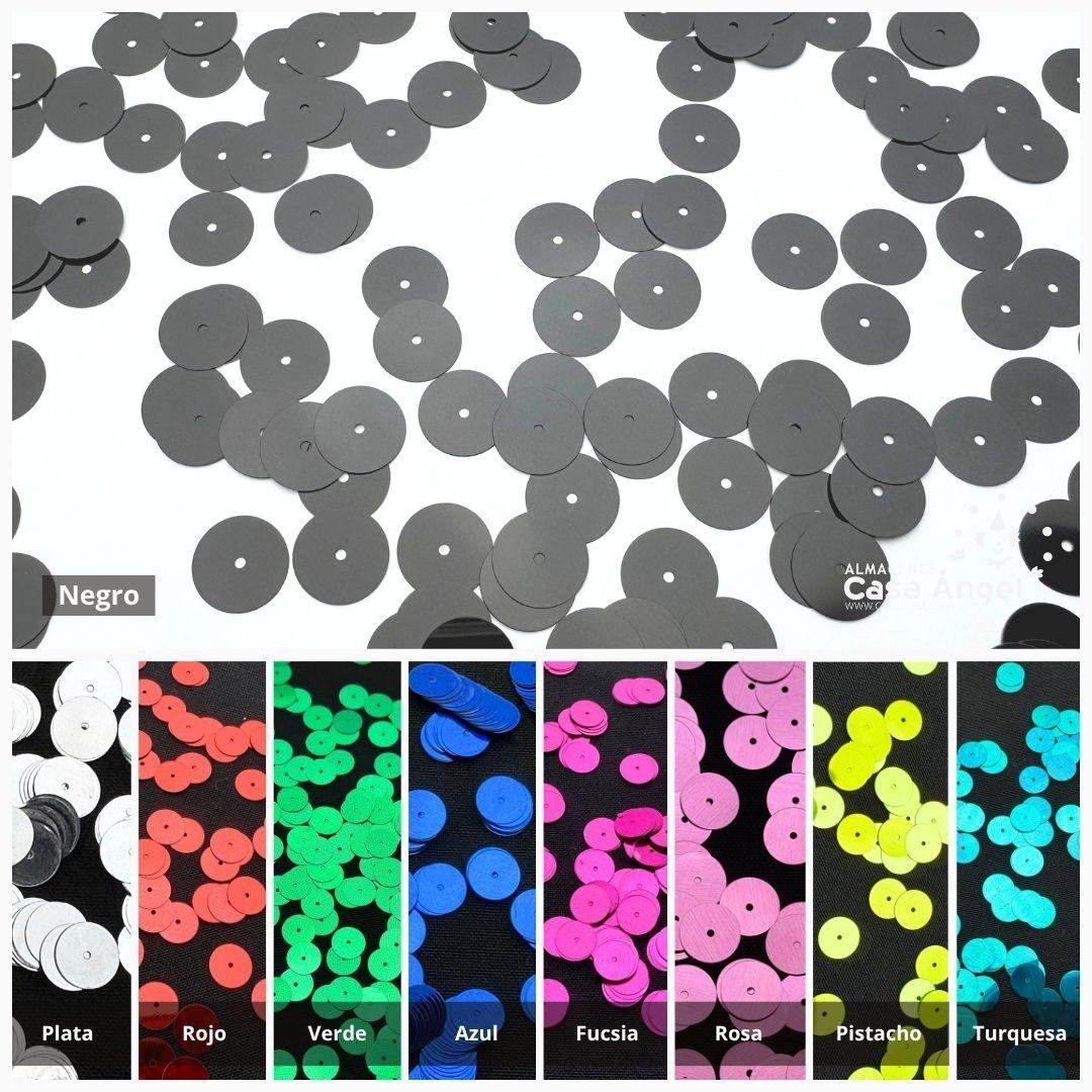 LENTEJUELA SUELTA 10mm BOLSA 10gr