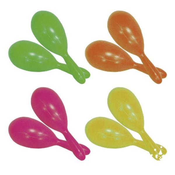 MARACAS DE PLÁSTICO
