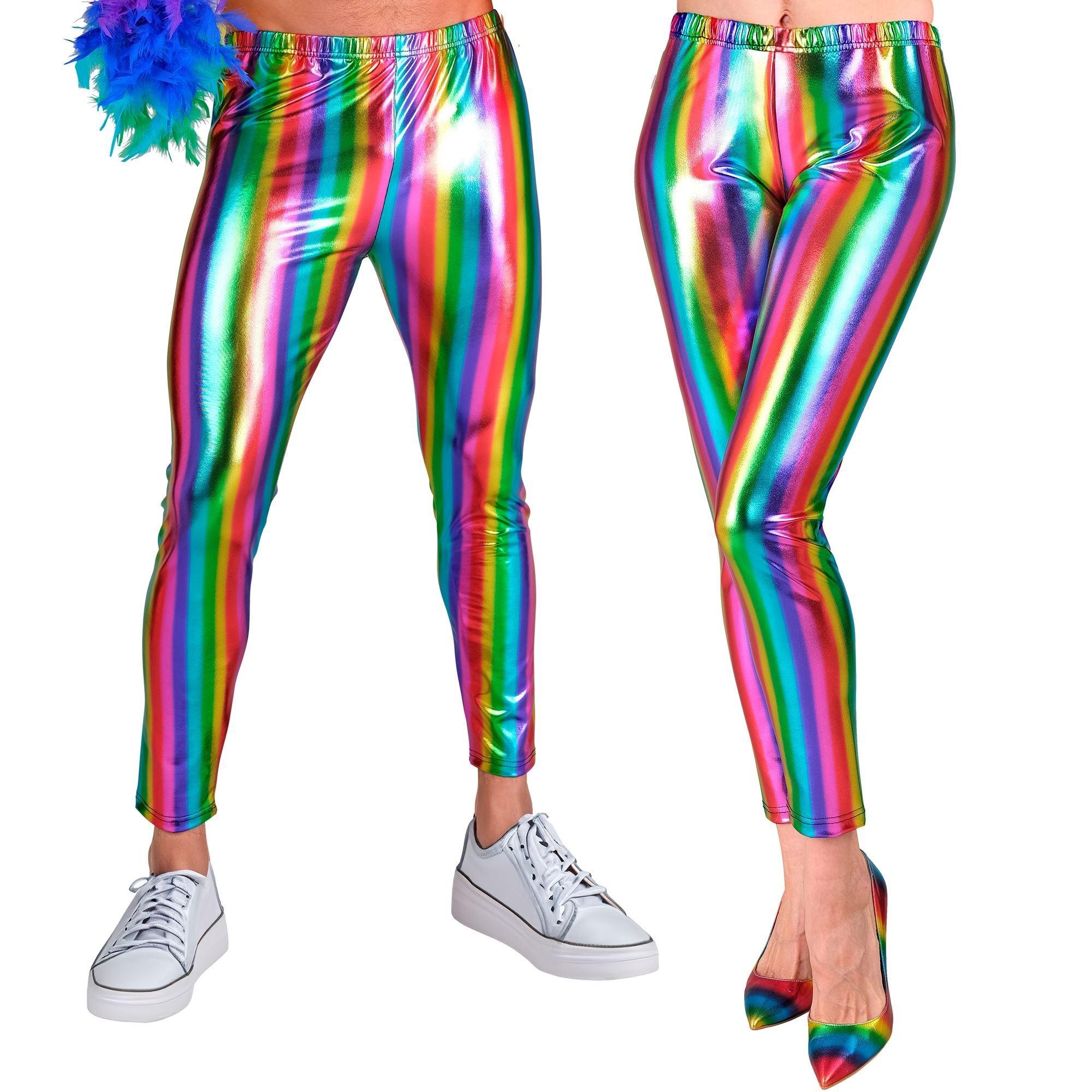 LEGGINGS ARCOÍRIS METALIZADOS UNISEX