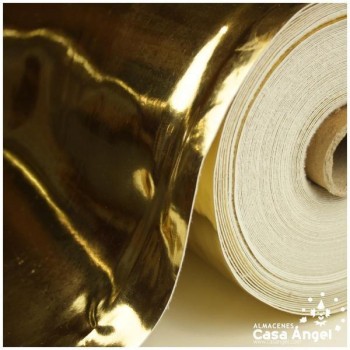 POLIPIEL ORO METALIZADO SERIE ESPEJOS 130cm