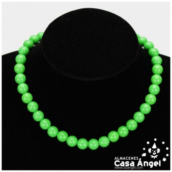 COLLAR FLAMENCO DE BOLAS INFANTIL 38cm