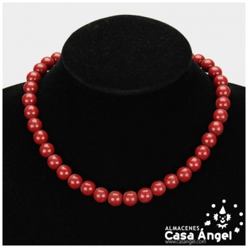COLLAR FLAMENCO DE BOLAS INFANTIL 38cm
