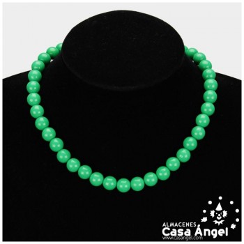 COLLAR FLAMENCO DE BOLAS INFANTIL 38cm