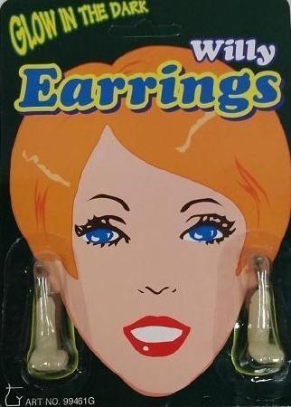 PENDIENTES PENE FLUORESCENTES