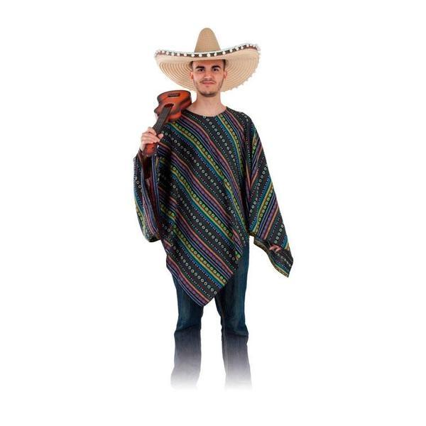 PONCHO MEJICANO ADULTO