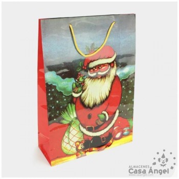 BOLSAS DE REGALO NAVIDAD 38cm SET DE 3 UNIDADES