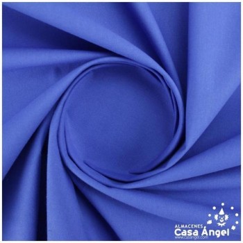 TELA DE ALGODÓN 100% AZUL 160cm