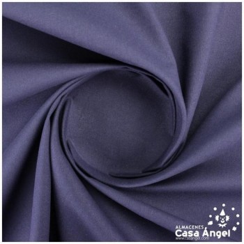 TELA DE ALGODÓN 100% AZUL MARINO 160cm