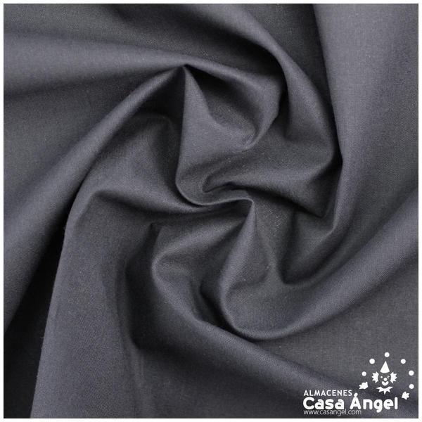 TELA DE ALGODÓN 100% NEGRO 160cm