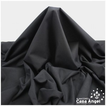 TELA DE ALGODÓN 100% NEGRO 160cm