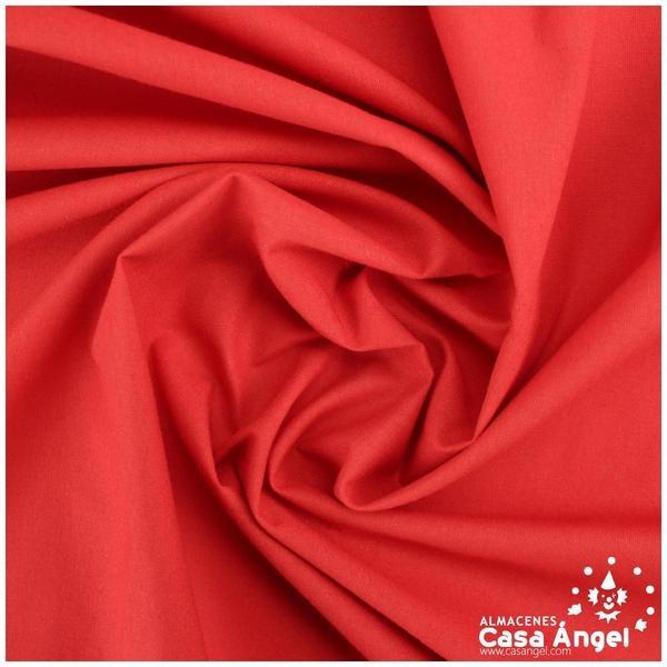 TELA DE ALGODÓN 100% ROJO 160cm