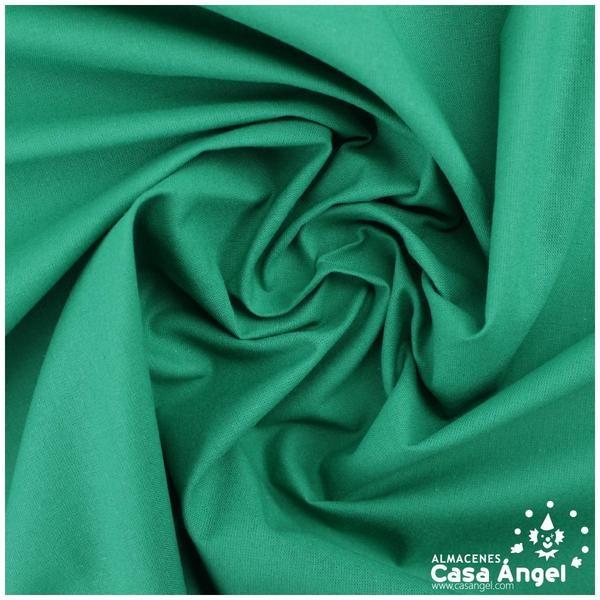 TELA DE ALGODÓN 100% VERDE 160cm