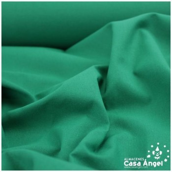 TELA DE ALGODÓN 100% VERDE 160cm