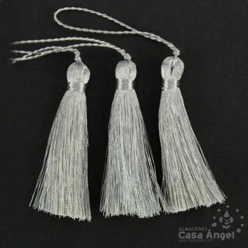 BORLA METALIZADA CON CUELLO 5cm