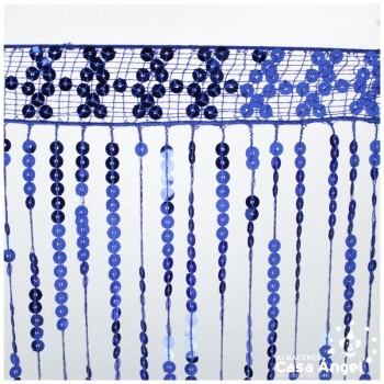 FLECO LENTEJUELAS CON RIBETE DE ACETATO 40cm