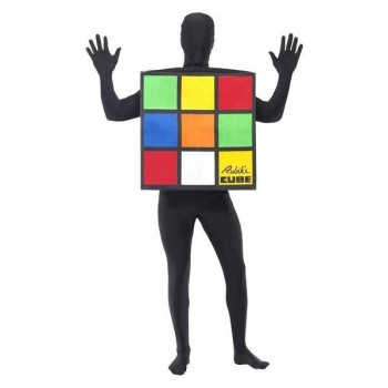 DISFRAZ CUBO RUBIK ADULTO