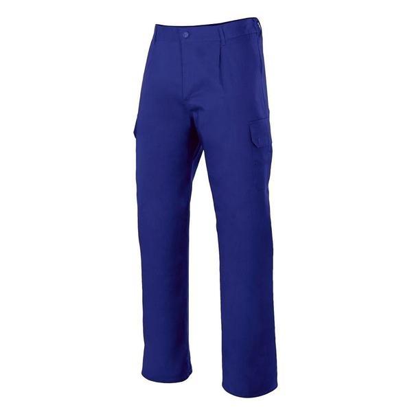 PANTALÓN MULTIBOLSILLOS AZUL
