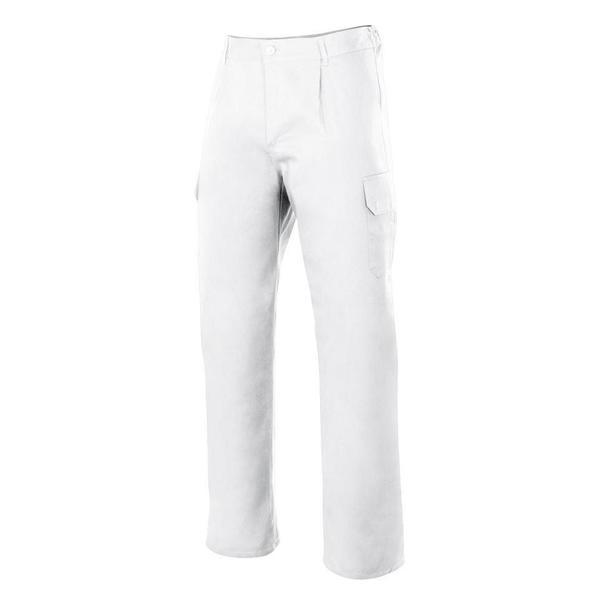 PANTALÓN MULTIBOLSILLOS BLANCO