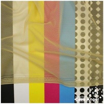 TUL ELÁSTICO CÁMEL DELUXE SERIE TAVOLARA 150cm