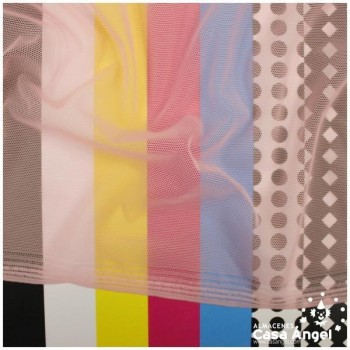 TUL ELÁSTICO ROSA BALLET DELUXE SERIE TAVOLARA 150cm