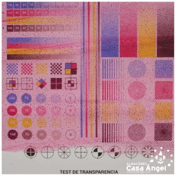 TUL FUCSIA OSCURO FIRME CON CHISPAS DE PURPURINA SERIE SENKO 150cm
