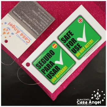 TUL FUCSIA OSCURO FIRME CON CHISPAS DE PURPURINA SERIE SENKO 150cm