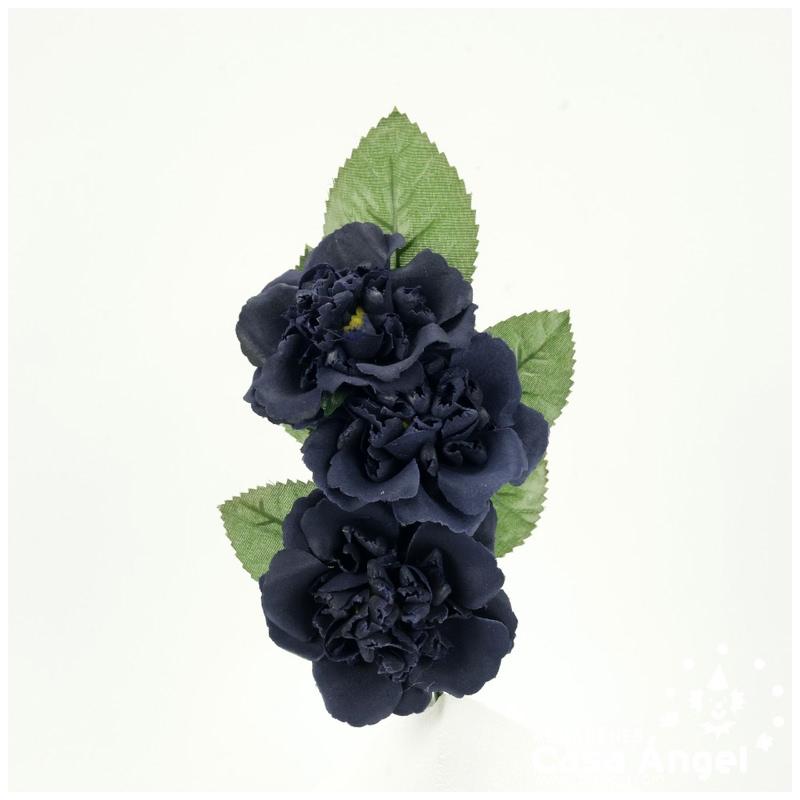 RAMILLETE ROSINI AZUL MARINO 21cm