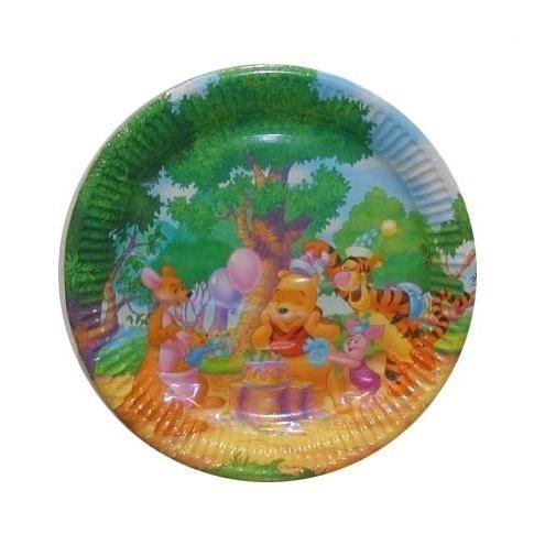 PLATOS DESECHABLES WINNIE THE POOH