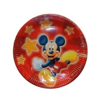 PLATOS DESECHABLES MICKEY MOUSE