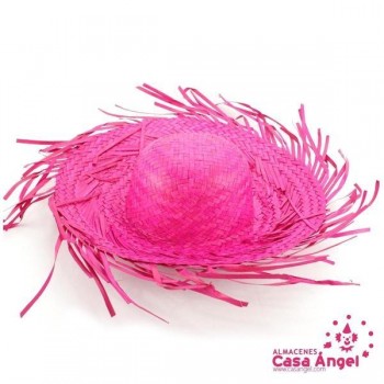 SOMBRERO PAJA PAMPA COLORES