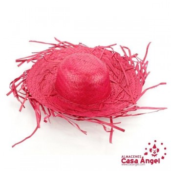 SOMBRERO PAJA PAMPA COLORES