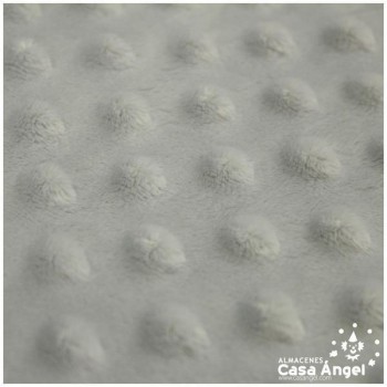 TELA CORALINA GRIS CON TOPO EN RELIEVE SERIE BUBBLE 147cm
