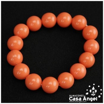 PULSERA DE BOLAS EN VARIOS COLORES INFANTIL