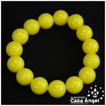 PULSERA DE BOLAS EN VARIOS COLORES INFANTIL