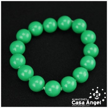 PULSERA DE BOLAS EN VARIOS COLORES INFANTIL