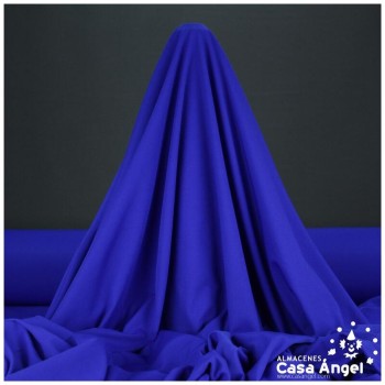 TEJIDO DE PUNTO AZUL ELÁSTICO SERIE PUNKY 160cm