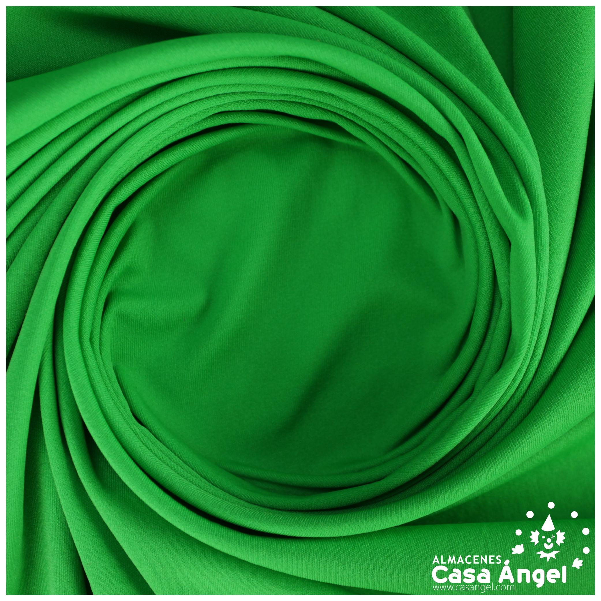 TEJIDO DE PUNTO VERDE SERIE PUNKY 150cm