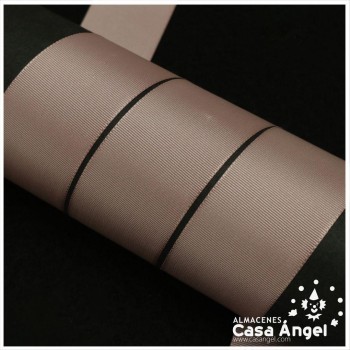 CINTA FAYA DE POLIÉSTER COLOR ROSA PALO 39mm