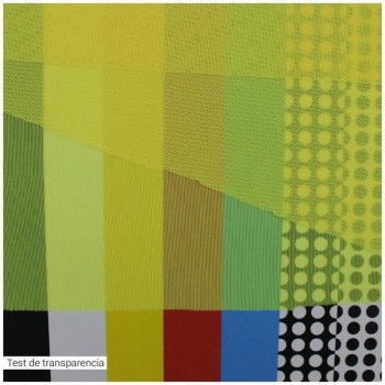 TUL ELÁSTICO AMARILLO LISO 150cm