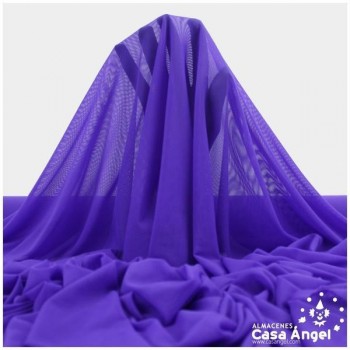 TUL ELÁSTICO MORADO LISO 150cm