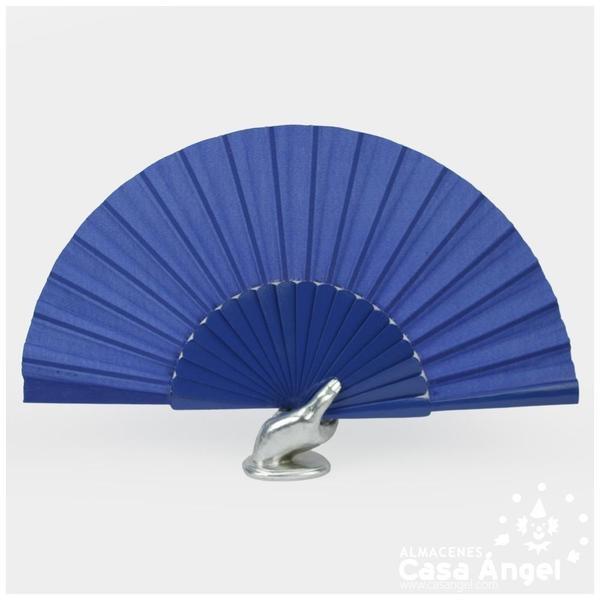 ABANICO PERICÓN MADERA AZUL 59cm